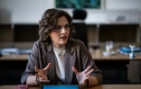 Elisabeth Kaiser, chargée du gouvernement fédéral pour l'Allemagne de l'Est, lors d'un entretien avec l'AFP dans son bureau à Berlin, le 21 août 2026