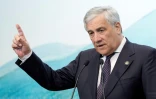 Le ministre italien des Affaires étrangères Antonio Tajani, le 18 avril 2023 à Karuizawa, au Japon