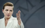 La Première ministre danoise Mette Frederiksen, le 19 février 2025 à Copenhague