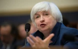 La présidente de la Fed, Janet Yellen, le 12 juillet 2017 à Washington