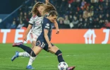 L'attaquante suisse du Paris Saint-Germain Ramona Bachmann, lors du quart de finale retour de la Ligue des Champions contre le Bayern Munich, le 30 mars 2022 au Parc des Princes