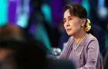 Aung San Suu Kyi au sommet de l'Asean à Sydney le 18 mars 2018