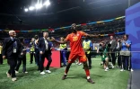 L'attaquant congolais Yoane Wissa auteur d'un doublé dans le succès probant (3-1) de la RDC sur l'Ouzbékistan à Atlanta, en Géorgie, le 27 juin 2026  