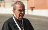 Le cardinal salvadorien Gregorio Rosa Chavez arrive pour la septième réunion de la congrégation au Vatican, le 30 avril 2025