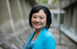 Kim Phuc Phan Thi, "la petite fille au napalm", au siège de l'Unesco à Paris, le 4 octobre 2019