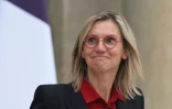 La ministre de la Transition écologique, Agnès Pannier-Runacher, à la sortie de l'Elysée, le 3 septembre 2025 à Paris