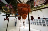 Présentation de l'exposition "Art and China after 1989: Theatre of the World" au musée Guggenheim de New York, le 5 octobre 2017
