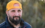 L'éleveur Jérôme Bayle, le 26 janvier 2024 à Montastruc-de-Salie, en Haute-Garonne, avant une rencontre avec le Premier ministre Gabriel Attal