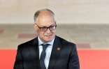 L'Italien Roberto Gualtieri, alors président de la commission des Affaires économiques du Parlement européen, lors d'une réunion à Vienne, le 7 septembre 2018.