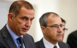 Gilles Simeoni et Jean-Guy Talamoni le 3 avril 2019 Ă Ajaccio