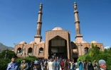 Devnat la mosquée Abdul Rahman de Kaboul lors de la fête de l'Aïd el-Fitr, le 13 mai 2021