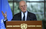 Staffan de Mistura, l'envoyé spécial de l'ONU pour la Syrie, le 12 janvier 2017 à Genève