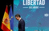 Le Premier ministre espagnol Pedro Sanchez aux commémorations de la mort du dictateur Franco, à Madrid le 8 janvier 2025