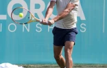 Rafael Nadal lors d'un entraînement à Santa Ponsa aux îles Balléares, le 17 juin 2022 