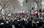 La manifestation parisienne contre la réforme des retraites, le 11 janvier 2020