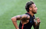 Neymar lors d'un entraînement à Harrison, aux Etats-Unis, le 22 juillet 2017
