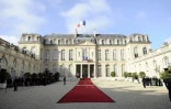 Le palais de l'Elysée à Paris le 15 mai 2012