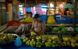 Un marché de fruit à Téfé, en Amazonie, au Brésil, le 30 juin 2018 