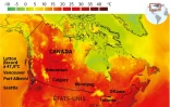 Chaleurs extrêmes au Canada et aux USA
