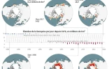 La fonte de la banquise arctique