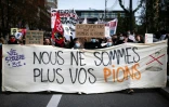 Manifestation du monde de l'éducation le 26 janvier 2021 à Toulouse