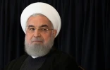 Le président iranien Hassan Rohani lors d'une conférence de presse en marge de l'Assemblée générale des Nations unies, le 26 septembre 2018 à New York