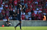 L'attaquant du PSG Neymar buteur lors de la victoire 4-2 à Nîmes le 1er septembre 2018