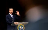Le gouverneur californien Gavin Newsom, le 27 mai 2022 à San Francisco