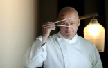 Le chef étoilé Thierry Marx à l'hôtel Mandarin Oriental à Paris, le 24 juin 2011