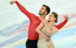 Gabriella Papadakis et Guillaume Cizeron ont été parfaits en finale de la danse sur glace au JO de Pékin, le 14 février 2022