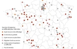 Au moins 120 services d'urgence en détresse en France