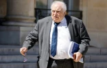 L'avocat Henri Leclerc quitte l'Elysée, le 8 juillet 2022