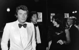 Johnny Hallyday au festival de Cannes le 23 mai 1976