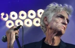 Le chanteur Philippe Pascal au festival "Les Vieilles Charrues" à Carhaix-Plouguer, le 19 juillet 2018