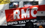 La station RMC, ici sur le Tour de France, près de Marseille, le 18 juillet 2007, a conservé ses émissions phares durant la période de confinement
