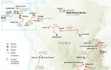 Parcours de la 108e édition du Tour de France