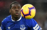 Le défenseur français d'Everton Kurt Zouma lors du match contre Southampton en Premier League, le 19 janvier 2019à Southampton