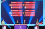 Le Portugal remplace la Russie dans le groupe C de l'Euro féminin de football cet été en Angleterre. Photo prise lors du tirage au sort de la compétition le 28 octobre 2021 à Manchester 