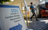 Un centre de vaccination à Londres, le 9 août 2021