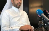 Nasser al-Khater, dirigeant de l'organisation du Mondial-2022 au Qatar, le 5 décembre 2018 à Doha