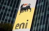 Au siège du groupe Eni à San Donato Milanese, dans la banlieue de Milan, le 27 octobre 2017