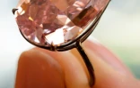 "Unique Pink", un diamant rare et exceptionnel pesant 15,38 carats à la maison de ventes Sotheby's le 9 mai 2016 à Genève