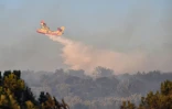 Un Canadair au-dessus de Générac (Gard) le 2 août 2019