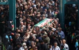 Funérailles d'un soldat iranien tué pendant les bombardements israéliens, le 26 juin 2025 à Téhéran
