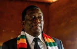 Le président zimbabwéen Emmerson Mnangagwa après avoir voté aux élections générales, le 30 juillet 2018 à Kwekwe