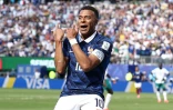 Kylian Mbappé, auteur d'un doublé pour la France face au Sénégal, lors de la Coupe du monde, le 16 juin 2026 à East Rutherford