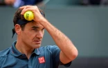 Le Suisse Roger Federer, lors de son entrée en lice contre l'Espagnol Pablo Andujar, le 18 mai 2021 au tournoi de Genève