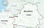 Les points de passage entre le Bélarus et l'UE