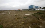 Un des sites de Hinkley Point, en Angleterre, où doivent être construits deux EPR par EDF, le 21 octobre 2013