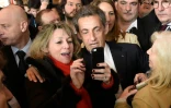 Nicolas Sarkozy au milieu de la foule le 2 mars 2016 au Salon de l'Agriculture à Paris
